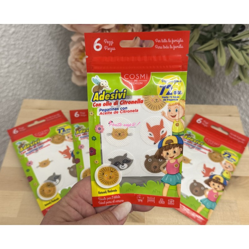 PACK PEGATINAS CITRONELA