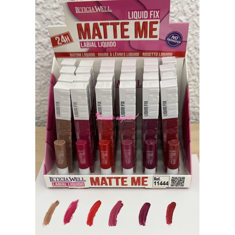 LABIAL LIQUIDO MATTE 24 HORAS