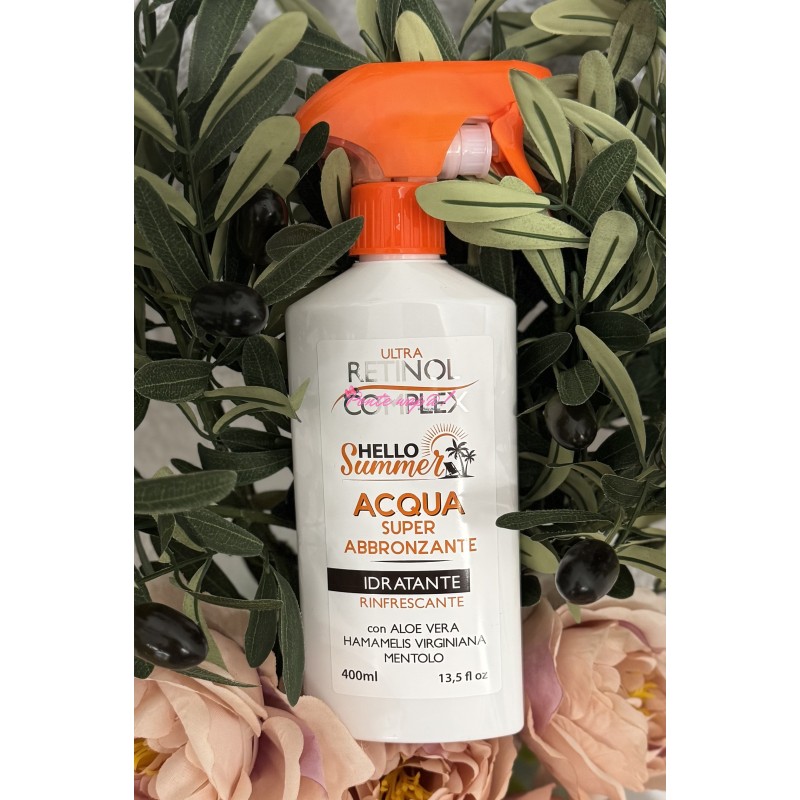 AGUA SÚPER BRONCEADORA