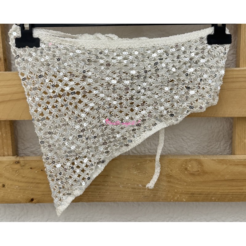 BANDANA  LENTEJUELAS